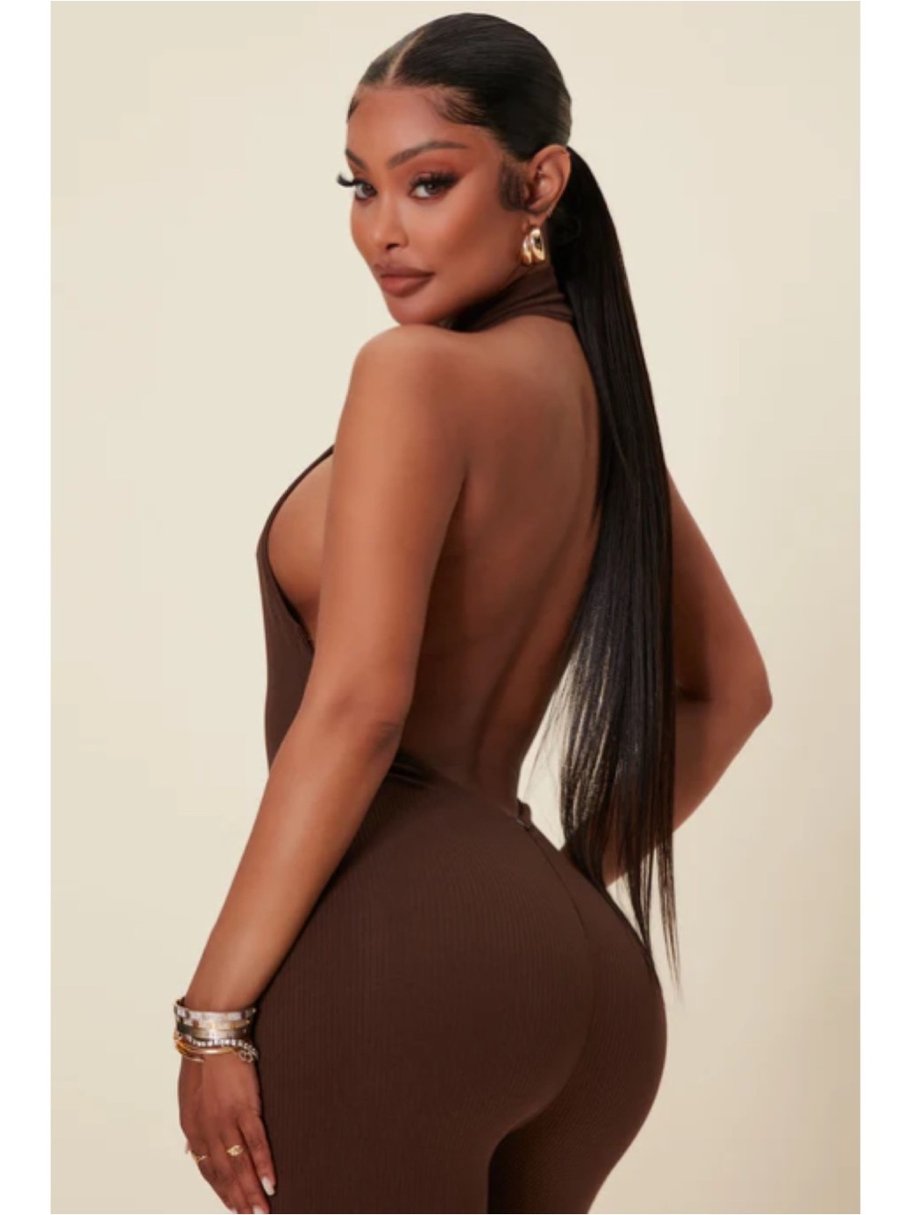 Cassandra Light Snatched Jumpsuit - Picture 9 of 14